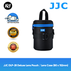 JJC DLP-2II Deluxe Lens Pouch / Lens Case (80 x 152mm)